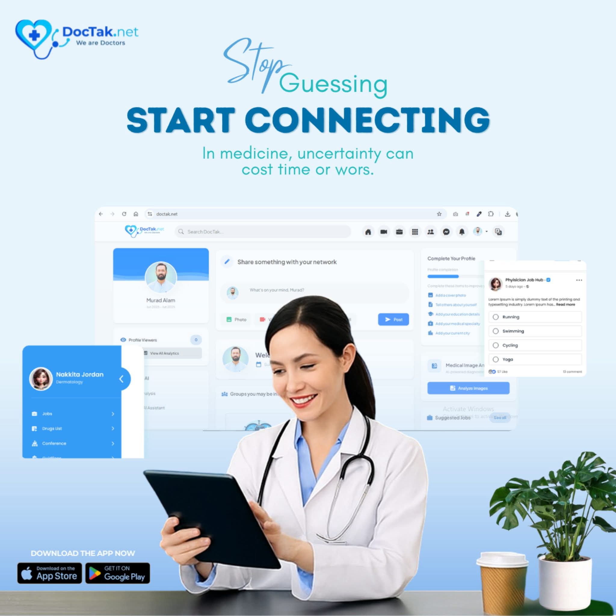 Doctak app preview